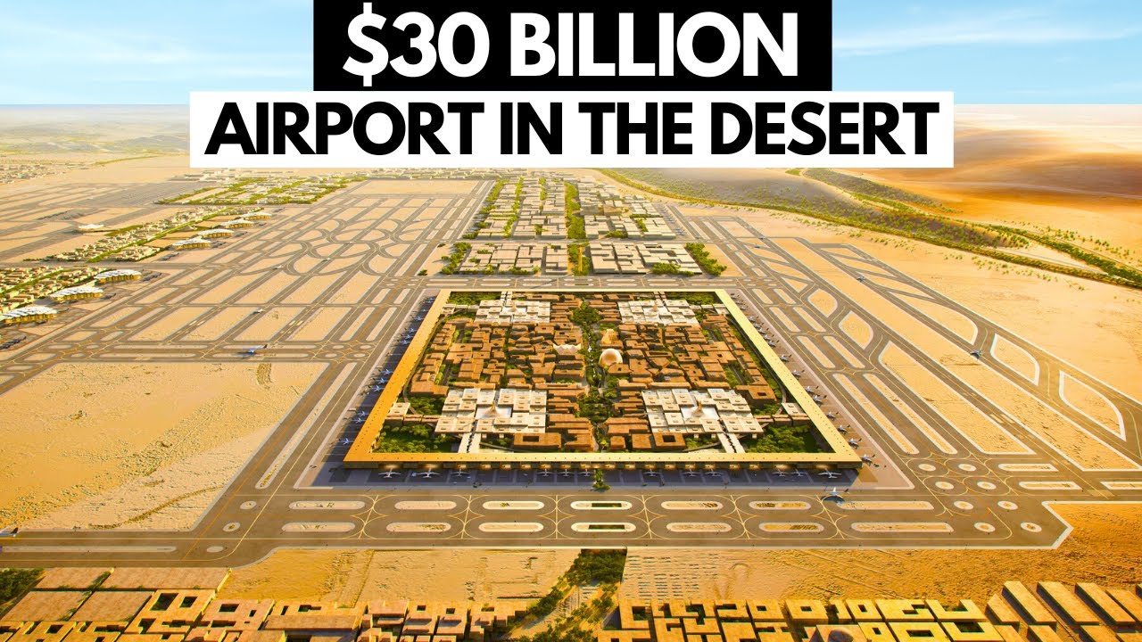 Саудовская Аравия строит крупнейший в мире аэропорт в пустыне