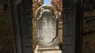 The grave of Ellen Finley from the 1800s #cemetery #forgotten #shorts
