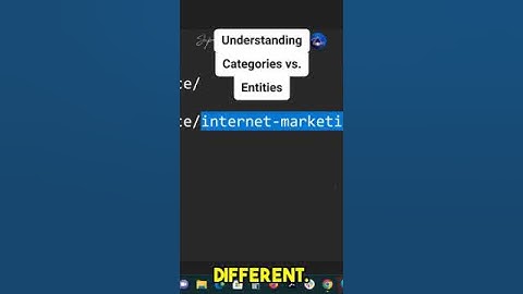 Jimmy Kelley Entity-SEO on Understanding Categories vs. Entities