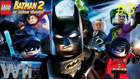 Lego Batman 2 For The Wii Walkthrough Part 3: Arkham Asylum Antics! - SuperAJStylesNick