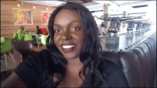 CHARLIE'S BISTRO RESTAURANT NAIROBI  KENYA, WE TRIED LEBANESE FOOD MENU & MASSIVE FREAKSHAKE