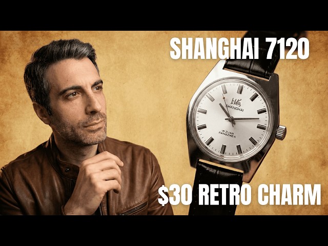 $20 GADA/Dressy Vintage Watch (Shanghai 7120 Review) - YouTube