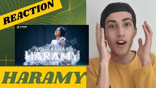 REACTION Nour Kamar - Haramy Official Music Video | نور قمر - كليب حرامي