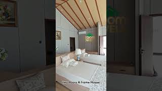 two floors A frame House