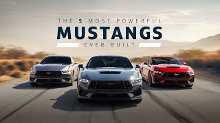 These Are The 5 Most Powerful Mustangs Ford Ever Built | Capital One Auto Navigator