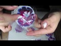 How to create "no mess" watermarble nails