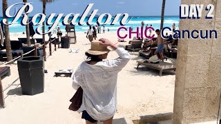 🇲🇽DAY2| ROYALTON Chic Cancun| LUXURY Adult Only All-Inclusive Resort| 4K