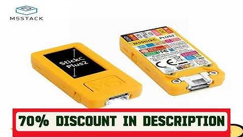 Why Everyone’s Talking About This Product! M5Stack StickC PLUS2 ESP32 IoT Development Kit IR BT an