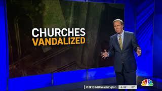 Authorities Investigate Arson, Vandalism at 2 Bethesda Churches | NBC4 Washington