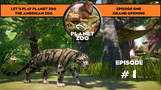 THE AMERICAN ZOO | PLANET ZOO FRANCHISE MODE | EPISODE 1 | GRAND OPENING