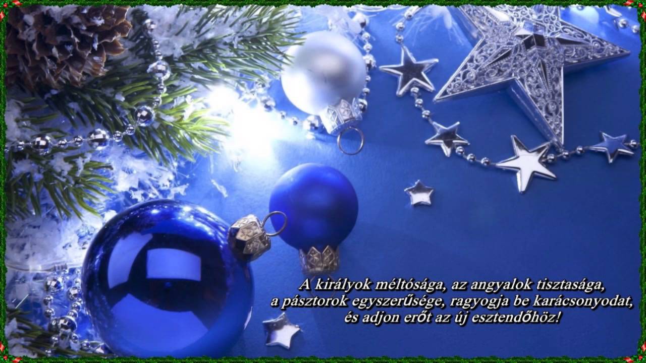Boldog Karacsonyt / Merry Christmas In Hungarian Boldog Karacsonyt