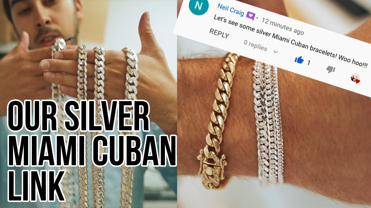 Gold Miami cuban link vs silver miami cuban links! -- Comment of