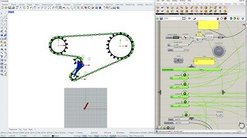 Sprocket chain tensioner study