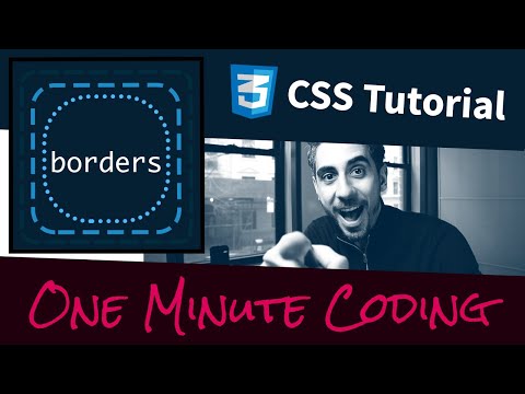 CSS Borders - One Minute Coding