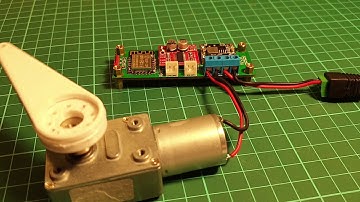 MX1508 + DC motor + Tasmota