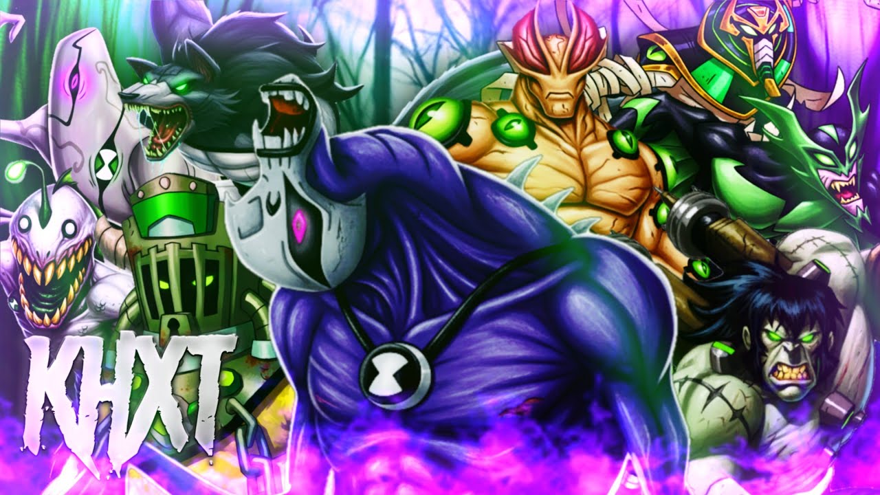 Aliens Monstruo RAP (Ben 10) || ¡Hora de ser Monstruo! || Khexter Vegas Ft. Varios Monstruos