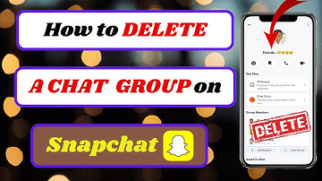 how to delete snapchat group chat|snapchat delete group chat|2024