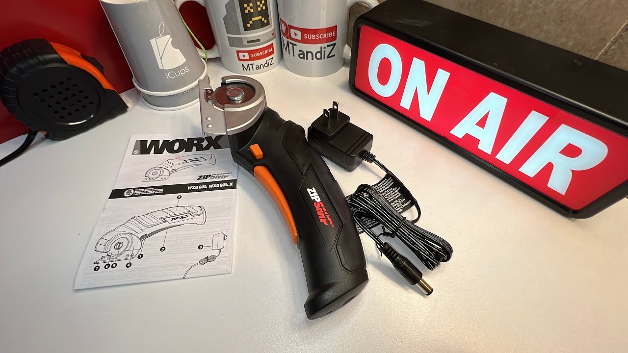 WORX 4V ZipSnip ZiP SNiP Electric Rechargeable Cordless Scissors