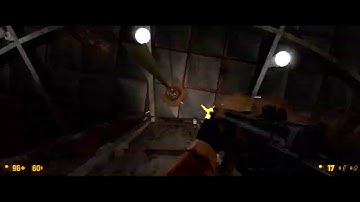 Black Mesa 1.0 - Blast Pit: Tentacle Xen Intro Sequence, NPC "Fuel Annex" Reach Elevator (4k60 2020)