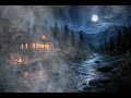Night River Sounds + Crickets | Deep Sleep in Minutes