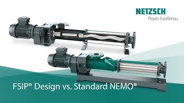 Changing Rotor of a NEMO® Progressing Cavity Pump in FSIP® Design Compared to a Standard One