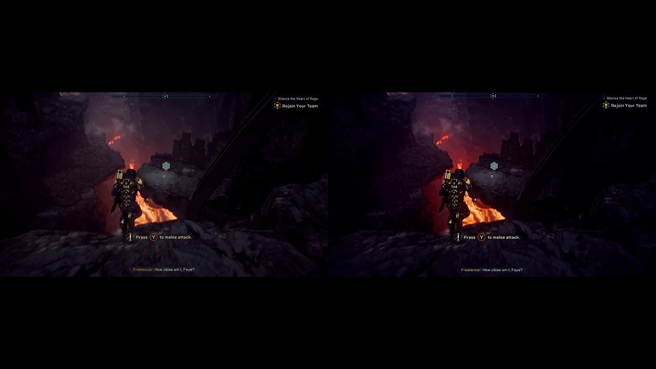 [RESHADE DIRECT COMPARISON] Anthem - The Beginning