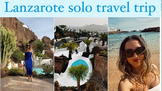 Lanzarote solo travel trip, explore with me one of the most beautiful island in Canary Islands Spain