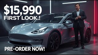 2026 Tesla Model 2 $15,990 – Elon Musk Reveals Interior \& Pre-order Shocks Industry!