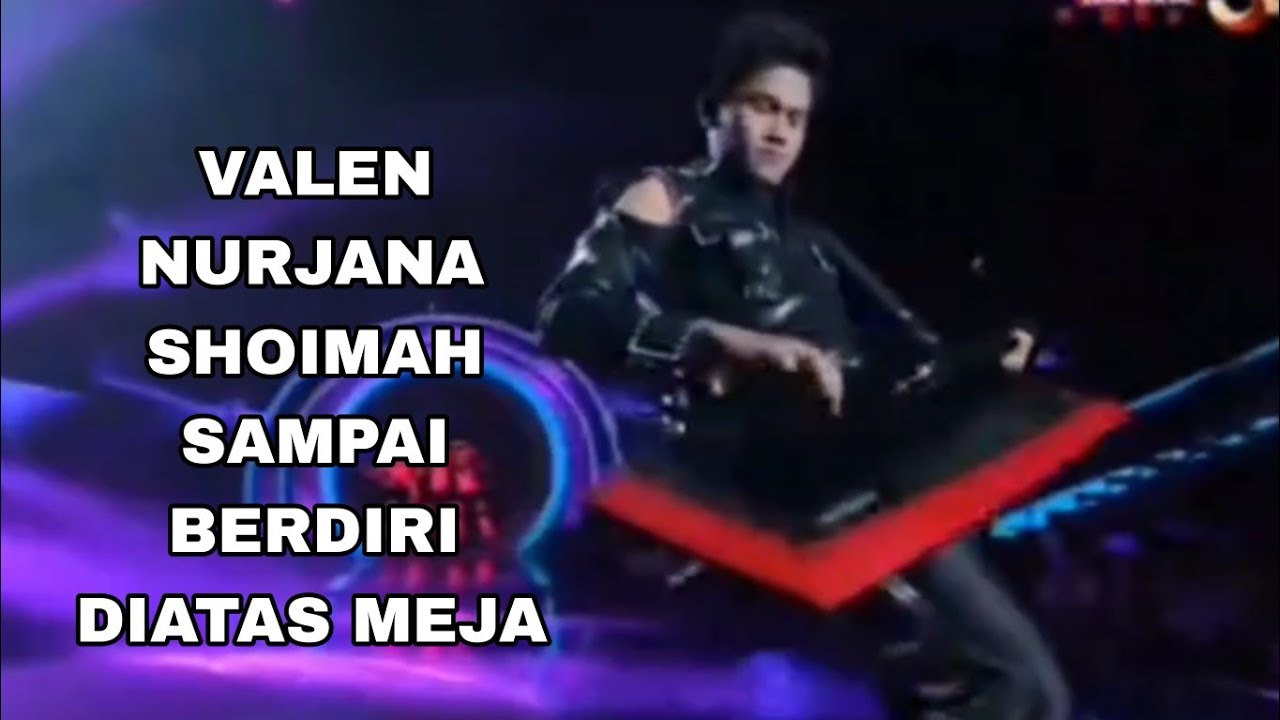 Soimah berdiri diatas meja Valen Nurjanah aksi panggung yang memukau 