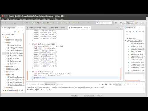 Testing the Mutable Doubly Linked List