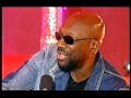 Capture de la vidéo Isaac Hayes Interview Glastonbury 2002