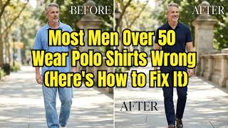 Stop Wearing the Wrong Polo Shirts After 50 — The Perfect Fit for Every Body Type