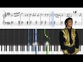 Usa for africa  we are the world  piano tutorial  sheets
