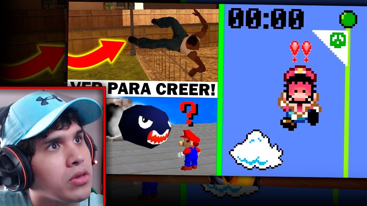 TDYU Reacciona A PEORES MALAS SUERTES en SPEEDRUNS de Videojuegos