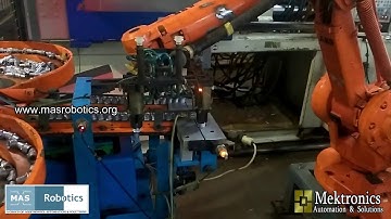 Robot Handling - Part 1 - CNC - Industrial Robots Project - MAS ROBOTICS