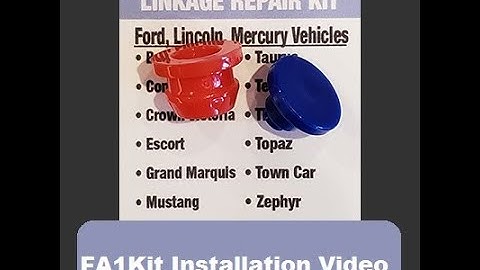 BushingFix.com® FA1Kit™ Installation / Instructional Video