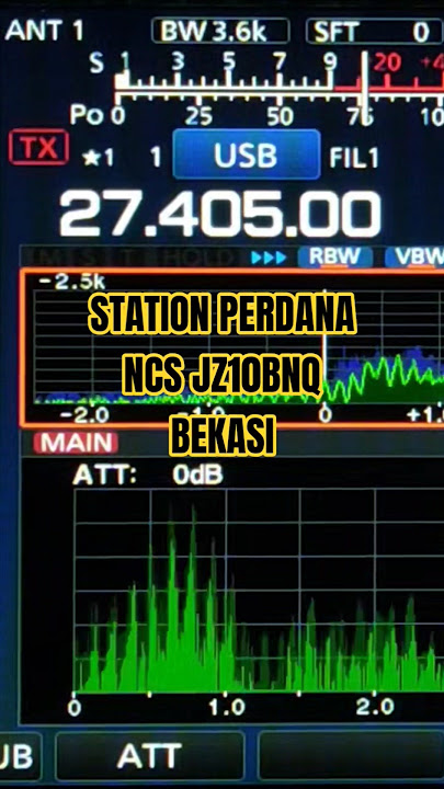 STATION PERDANA NCS JZ10BNQ • BEKASI #shorts #video #cbradio #11meter #radio #ssb #hfradio #27mhz