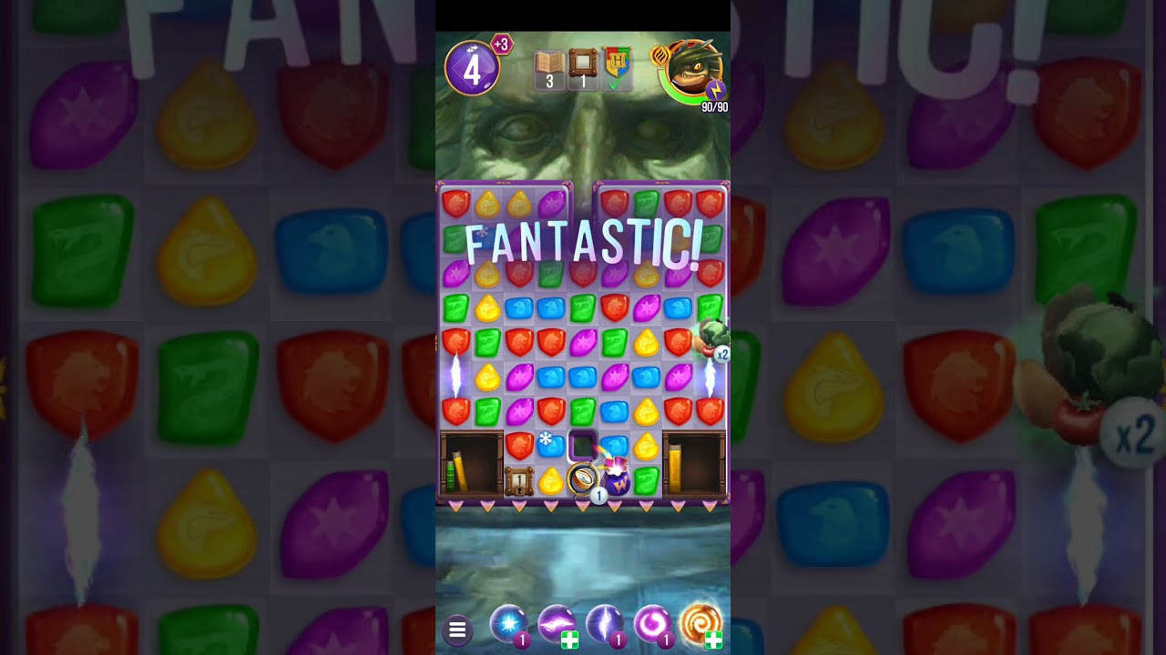 Harry Potter: Puzzles & Spells level 1829 no boosters