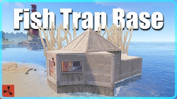 "The Minnow" Fish Trap Farm Base for Chill Scrap Farming in Rust!