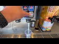 Refills Soda Drinks at Soda Fountain Machine Collection ASMR POV 7-Up Coke Sprite Root Beer