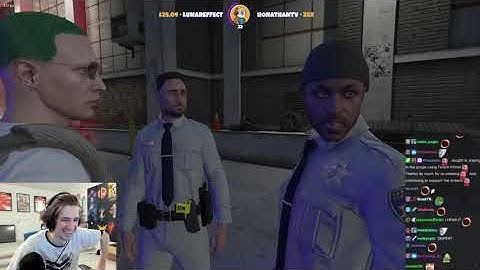 xQc reacts to Stream SNIPER first to be BANNED from GTA V NoPixel RP