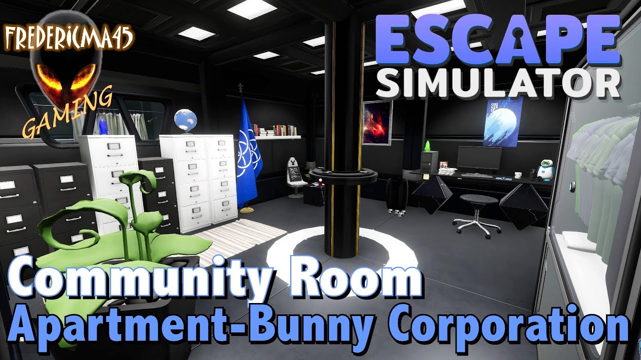 Escape Simulator APARTMENT BUNNY CORPORATION Community Room YouTube