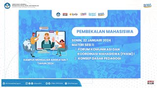 Pembekalan Mahasiswa Kampus Mengajar Angkatan 7 Tahun 2024