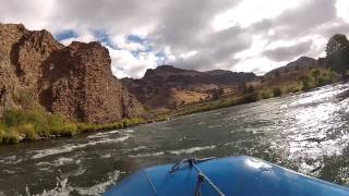 Rafting the Deschutes River in Oregon- Sept 2012 Warm Springs to Maupin GoPro 720p