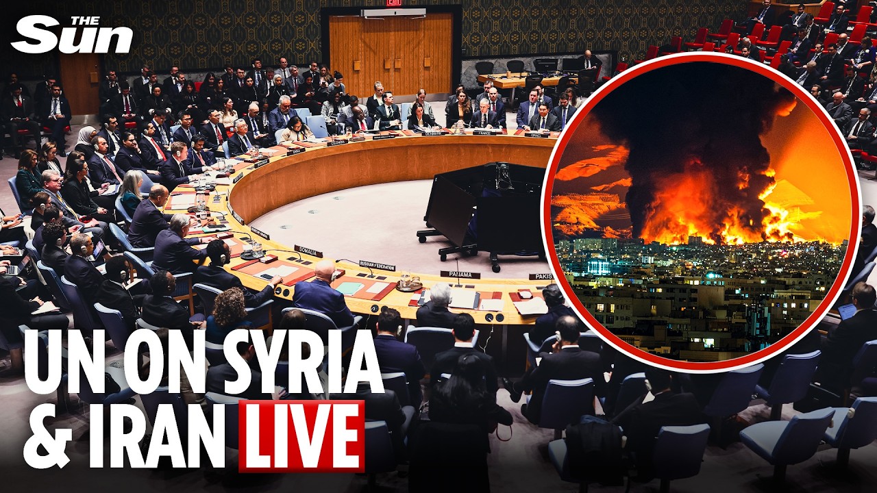 LIVE: UN Security Council tackles Syria’s chemical weapon sites and Iran sanctions crisis