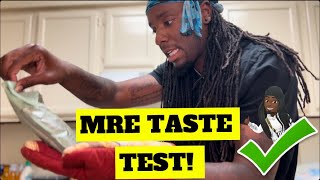 MRE taste test | Military Chili & Beans Food Review | How to cook a Meal Ready to Eat