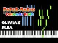 Olivia&#39;s Plea - Paper Mario: The Origami King (Piano Tutorial) [Synthesia]