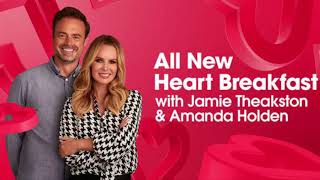 Heart Breakfast Technical Problems: Jamie Theakston & Amanda Holden