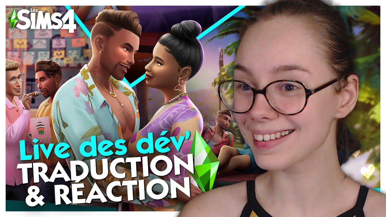 Découverte du nouveau pack : Réaction & Traduction ❤️‍🔥 | Les Sims 4