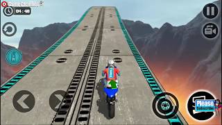 Impossible Motor Bike Tracks 3D "Motor Racers" Motorbike Simulator / Android Gameplay Video #3 screenshot 4